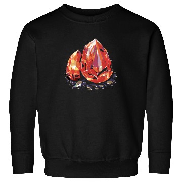 Discover Lapidary Artist Gemstone Stone Collecting Stone Sweatshirts