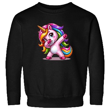 Discover Dabbing Unicorn Dab Move Dancing Rainbow Unicorn Sweatshirts