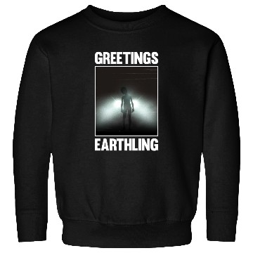 Discover Alien, Aliens, UFO, UAP, Space Unknown Flight Sweatshirts