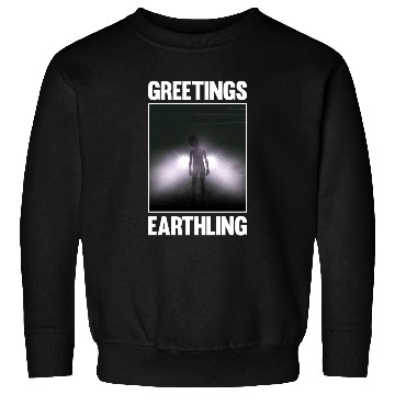 Discover Alien, Aliens, UFO, UAP, Space Unknown Flight Sweatshirts