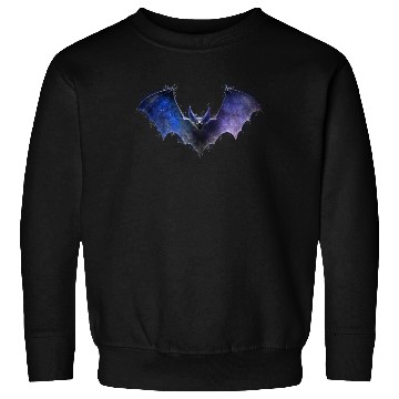 Discover Celestial Bat Gothic Space Galaxy Vampire Grunge A Sweatshirts