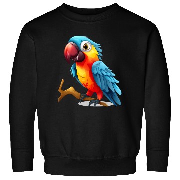 Discover Macaw Parrot for a Bird Lover Animal Lover Sweatshirts