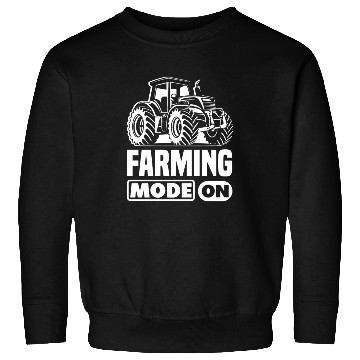 Discover Farming Mode On Tractor Funny Farmer Gift Sweatshirts