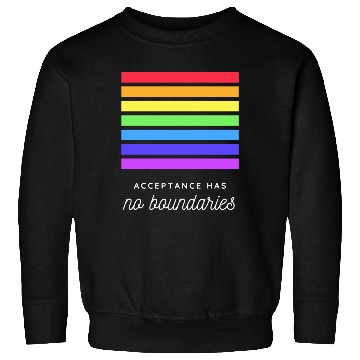 Discover Acceptance Has No Boundaries Sweatshirts