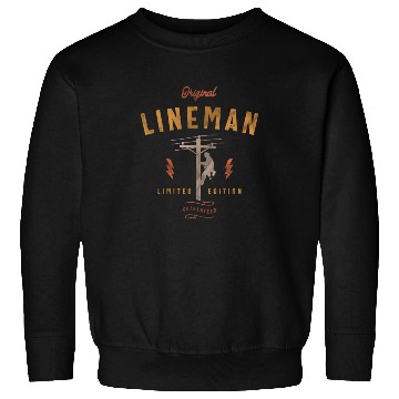 Discover Original Lineman Funny Electrician Sweatshirts