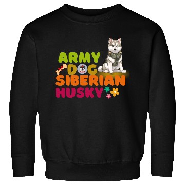 Discover Siberian Husky Dog Husky Dog Lovers Sweatshirts