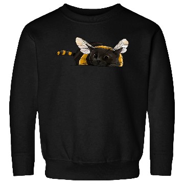 Discover Fuzzy Little Bumblebee Kitty Sweatshirts