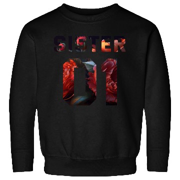 Discover COUPLE FLOWER SISTER 01 Sweatshirts