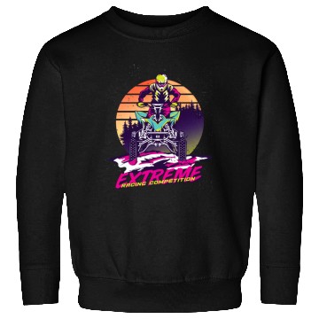 Discover Neon Racer at Sunset Sweatshirts