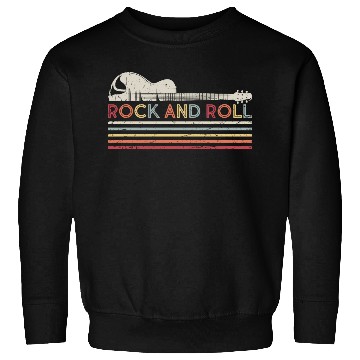 Discover Rock And Roll Vintage Guitar Sweatshirts