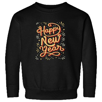 Discover Happy New Year Sparks Sweatshirts