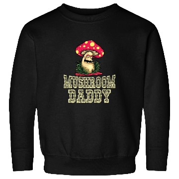 Discover Retro Mushroom Daddy Sweatshirts