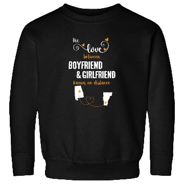 Discover Love Between BF And GF Albm To Vermont Gift Sweatshirts