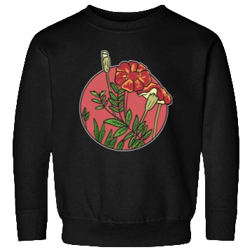 Discover Mexican Marigold Nature Lover Gift Sweatshirts