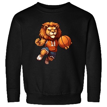 Discover Basketball player lion Sweatshirts