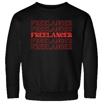 Discover Freelancer Independent Worker Self-employed Sweatshirts
