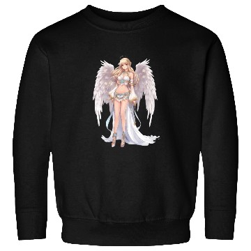 Discover Heavenly Divine Anime Angel Goddess Sweatshirts