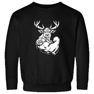 Discover Deer Biceps Tattoo I Love Dad Sweatshirts