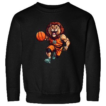Discover Basketball lion Sweatshirts