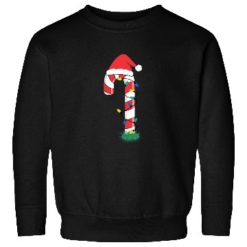 Discover Christmas Candy Cane Santa Xmas Kids Toddler Youth Sweatshirts