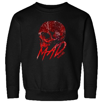 Discover Red Skull with Lightning Graffiti Sweatshirts