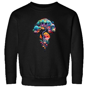 Discover psychedelic Nature illustration Sweatshirts