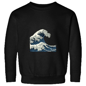 Discover Japanese Kanagawa Wave JDM Sweatshirts