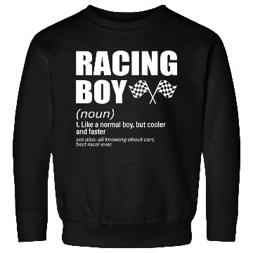 Discover Racing Boy Sweatshirts