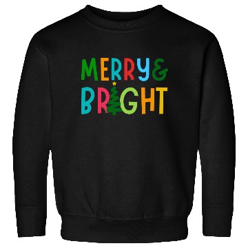 Discover Merry and Bright Sweatshirts