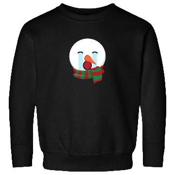 Discover Snowman Emoticons Crying Out Loud Snowman Sweatshirts