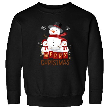 Discover Snowman Merry Christmas Sweatshirts