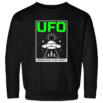 Discover Alien, Aliens, UFO, UAP, Space Unknown Flight Sweatshirts