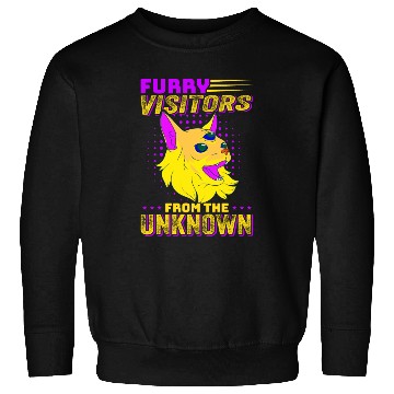 Discover Cat Alien, Aliens, UFO, UAP, Space Unknown Flight Sweatshirts