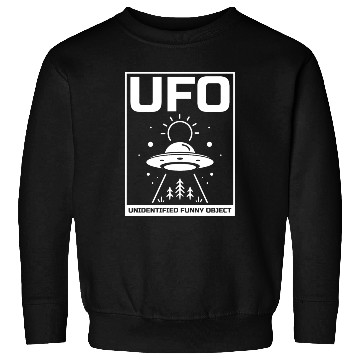 Discover Alien, Aliens, UFO, UAP, Space Unknown Flight Sweatshirts