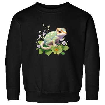 Discover Cute Chameleon for Lizard Pet Lover Sweatshirts