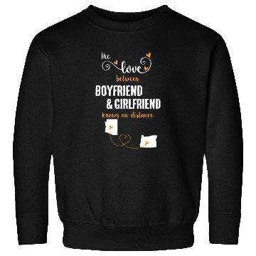 Discover Love Between BF And GF Arizonna To Oregon Gift Sweatshirts