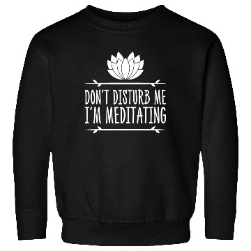 Discover Yoga Meditating Meditation Sweatshirts