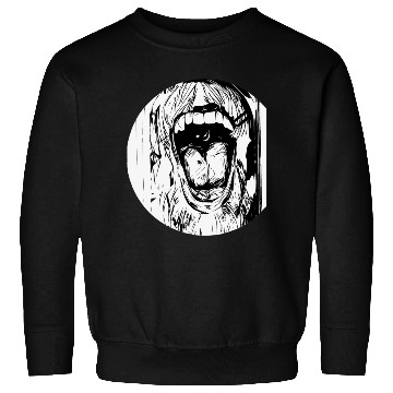 Discover Street art - open face Sweatshirts