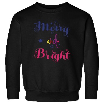 Discover Merry and Bright Christmas Sweatshirts