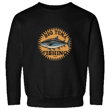 Discover Big Tuna Fishing Vintage Design Sweatshirts
