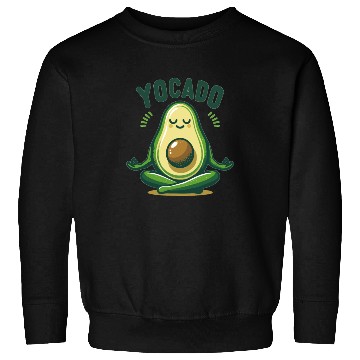 Discover Yocado Peaceful Avocado Sweatshirts