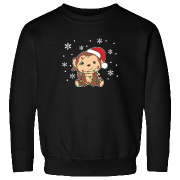 Discover Monkey Christmas Winter Animals Monkeys Sweatshirts