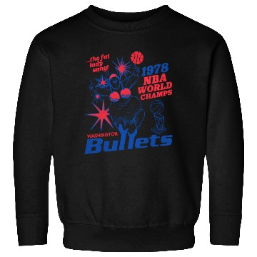 Discover Defunct Washington Bullets 1978 World Champs Sweatshirts