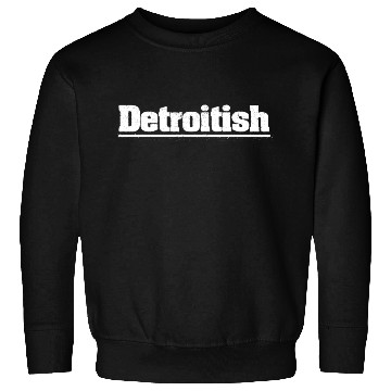 Discover Detroit ish Vintage Distressed Sweatshirts
