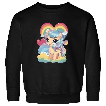 Discover Forever Love Pony Sweatshirts