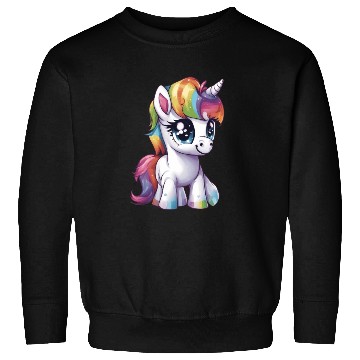 Discover Baby Rainbow Unicorn Sweatshirts