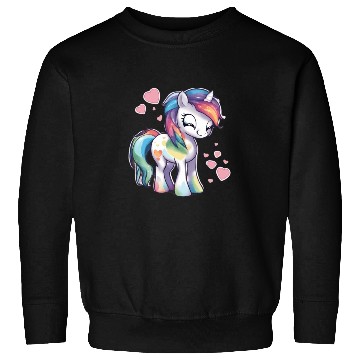 Discover Valentine Pony Sweatshirts