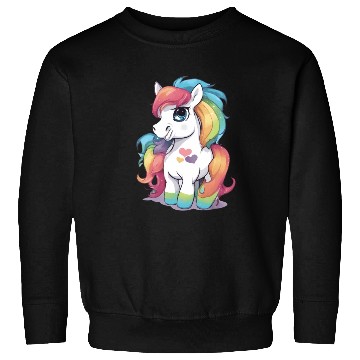 Discover Rainbow Baby Pony Sweatshirts