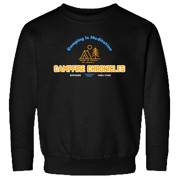 Discover CAMPING IS MEDITATION Sweatshirts