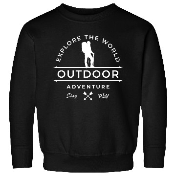 Discover Hiking Trip Outdoor Adventure Vacation Sweatshirts